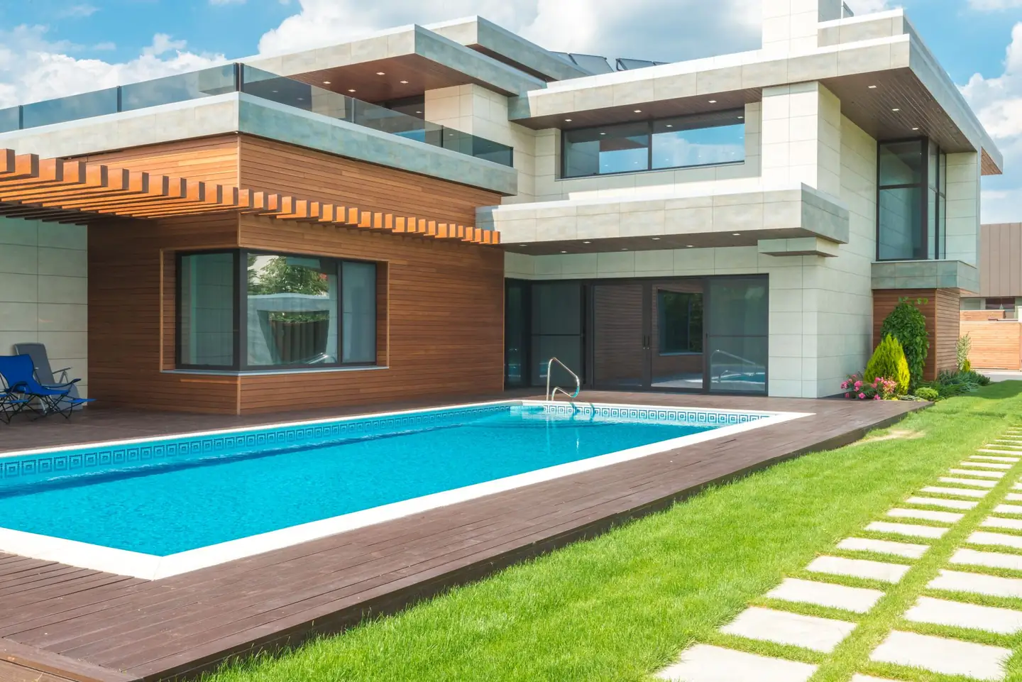 Swimming pool built in Eastlakes, NSW